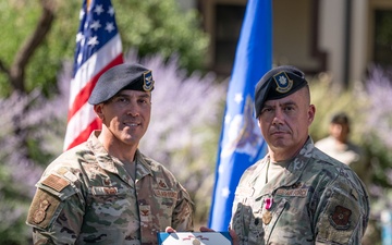 Lt. Col. Cabrerra Receives Meritorious Service Medal