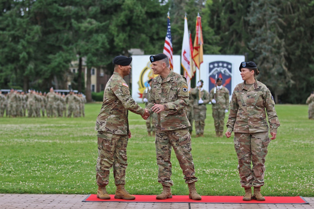 593d Corps Sustainment Command Change of Command