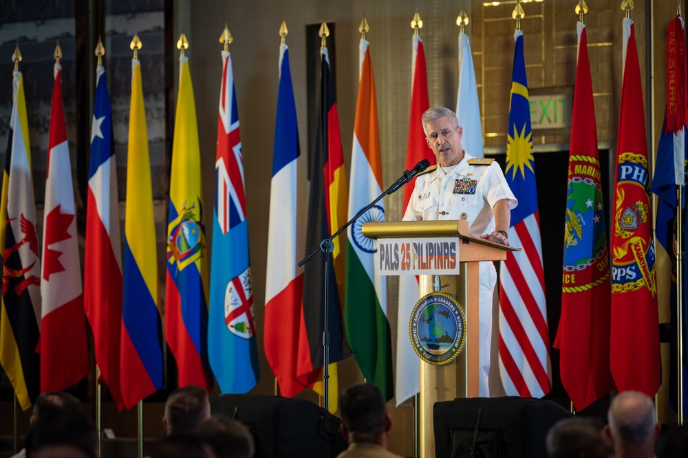 COMPACFLT Delivers Remarks at PALS in Manila, Philippines