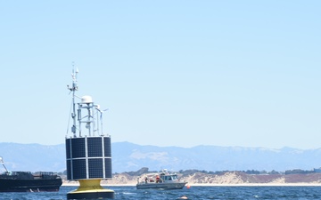First-of-its-Kind, Self-Powered Ocean Buoy to Enhance NPS Research and 5G Maritime Communication Applications