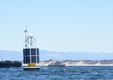First-of-its-Kind, Self-Powered Ocean Buoy to Enhance NPS Research and 5G Maritime Communication Applications
