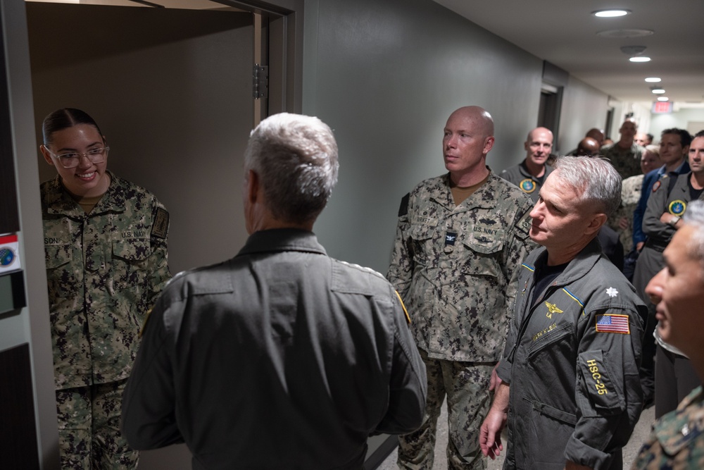 U.S. Navy Admiral Stephen Koehler visits Camp Blaz