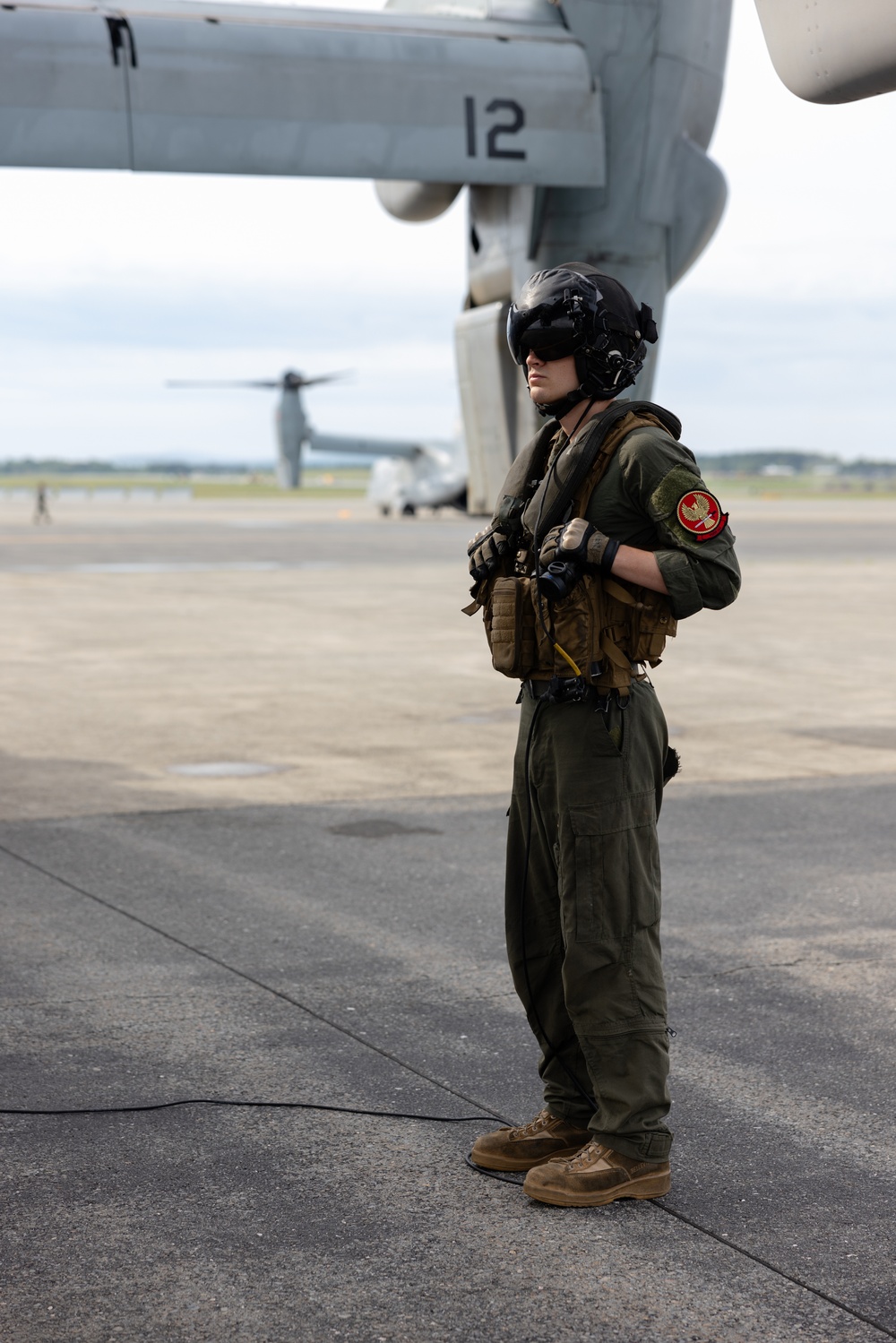 U.S. Marines with VMM-162 transport Marines with 1st Battalion, 25th Marines during Atlantic Alliance 2025
