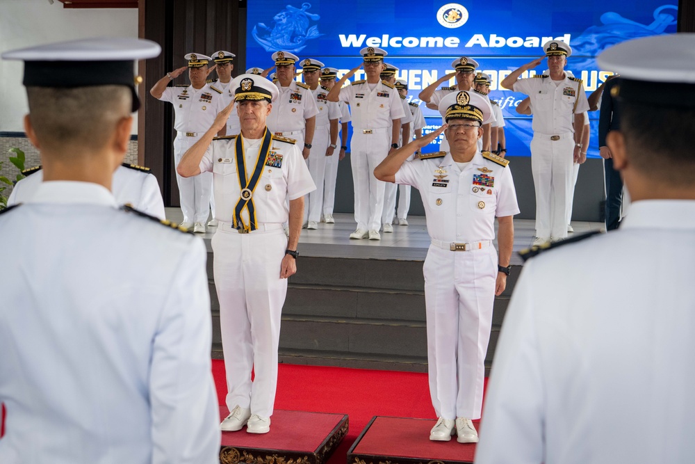 COMPACFLT Visits Philippine Navy Headquarters