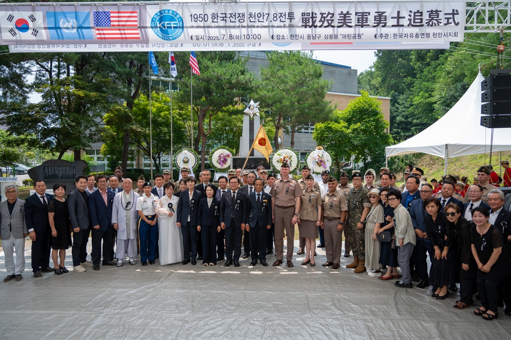 75th anniversary Commemoration of the Battle of Cheonan