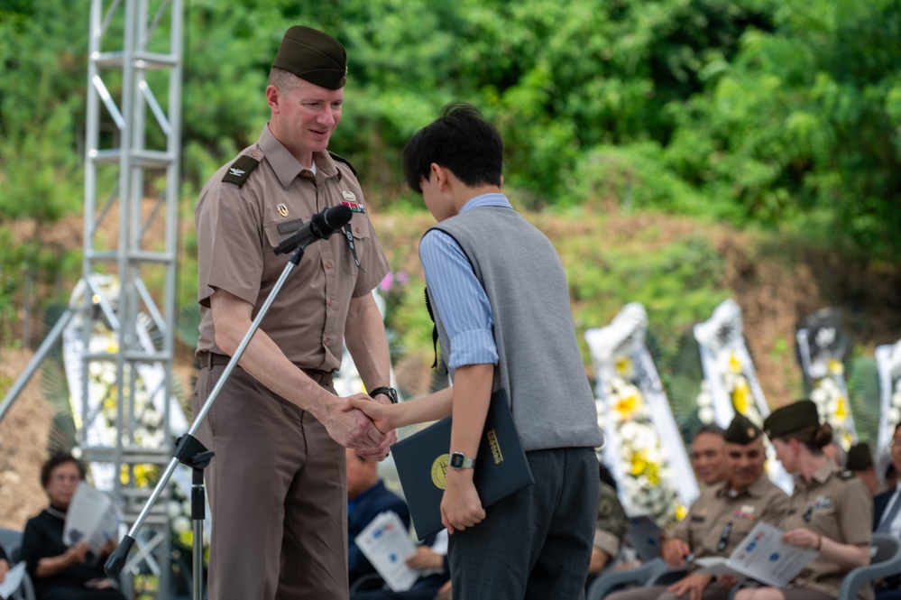 75th anniversary Commemoration of the Battle of Cheonan