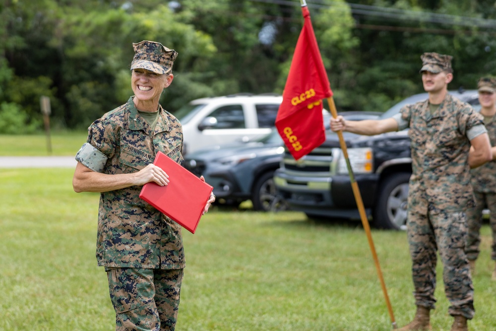2nd MLG Commanding General Visits MCAS Beaufort