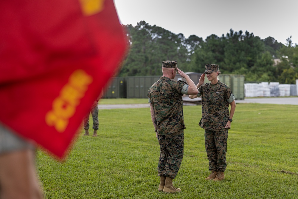 2nd MLG Commanding General Visits MCAS Beaufort