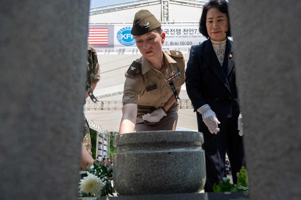 75th anniversary Commemoration of the Battle of Cheonan