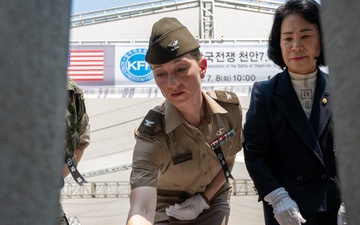USAG Humphreys honors the 75th anniversary commemoration of the Battle of Cheonan