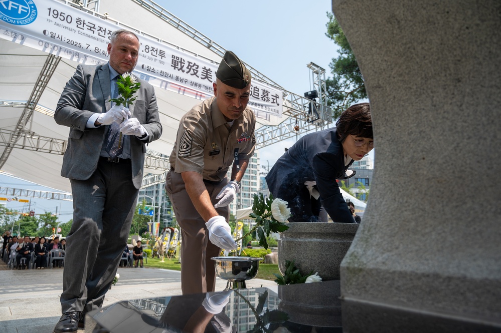 75th anniversary Commemoration of the Battle of Cheonan
