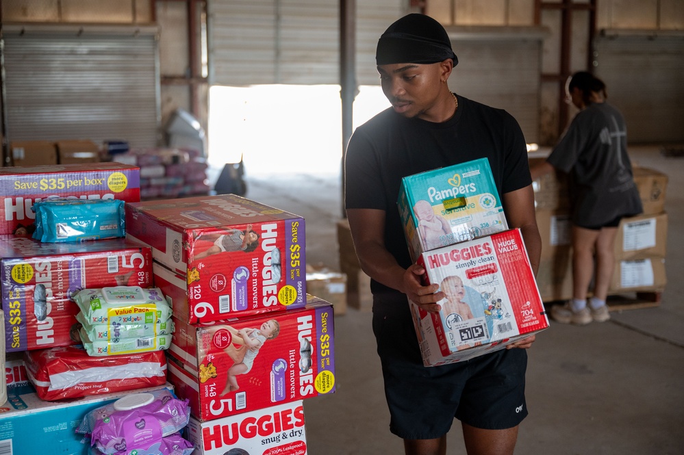 Flood Relief Volunteer Event Caption