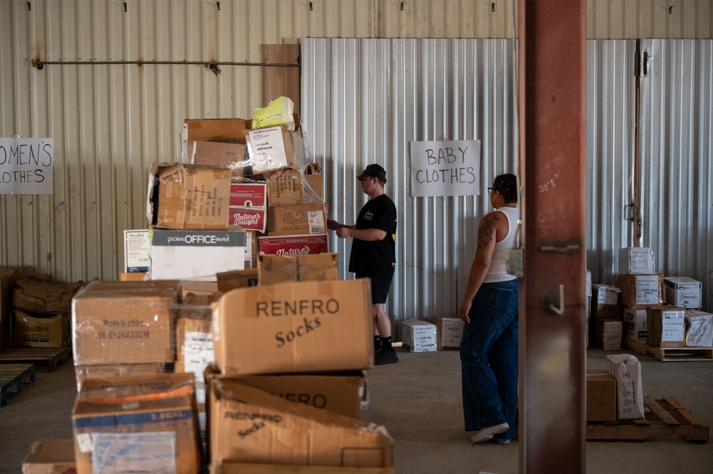 Flood Relief Volunteer Event Caption