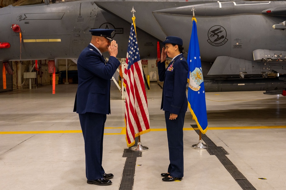 366th Maintenance Squadron Change of Command