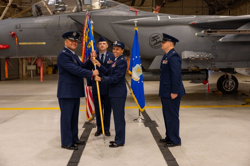 366th Maintenance Squadron Change of Command