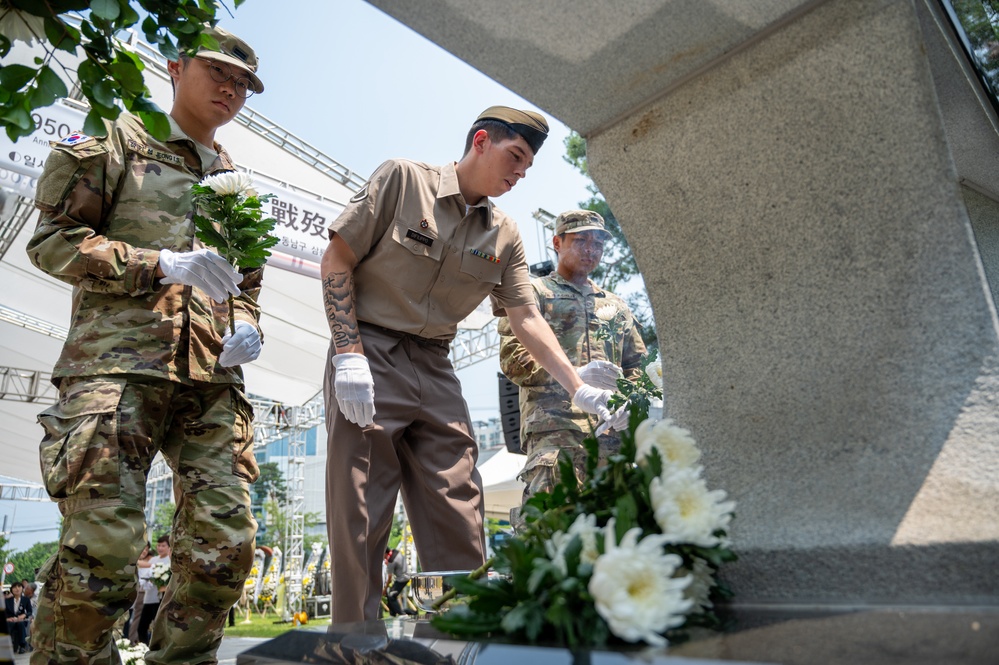75th anniversary Commemoration of the Battle of Cheonan