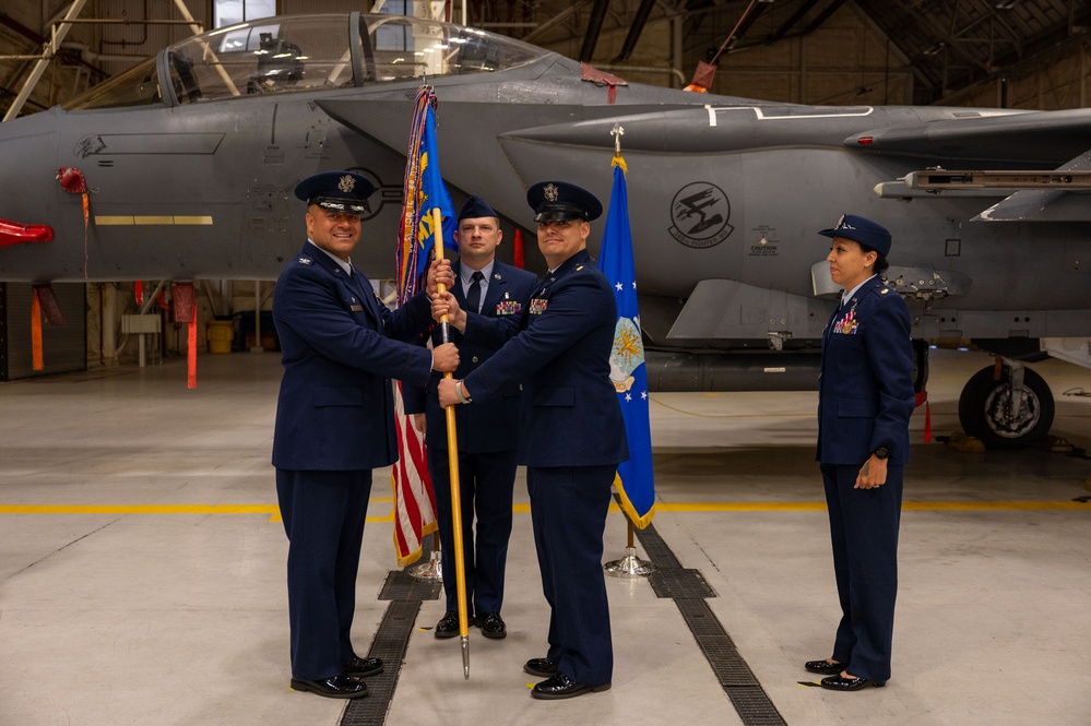 366th Maintenance Squadron Change of Command