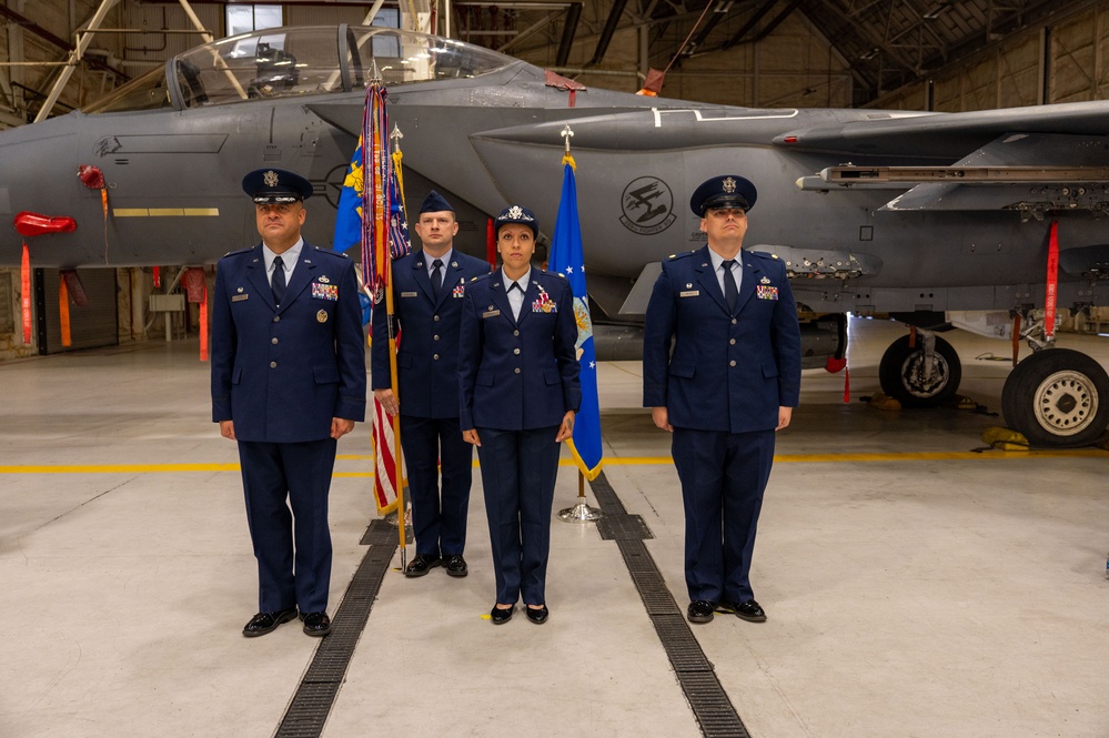 366th Maintenance Squadron Change of Command