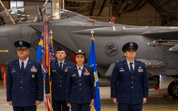 366th Maintenance Squadron Change of Command