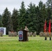 593rd Corps Sustainment Command's Change of Command ceremony