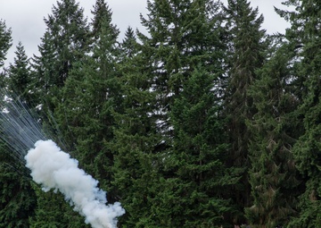 593rd Corps Sustainment Command's Change of Command ceremony