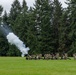 593rd Corps Sustainment Command's Change of Command ceremony