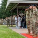 593rd Corps Sustainment Command's Change of Command ceremony
