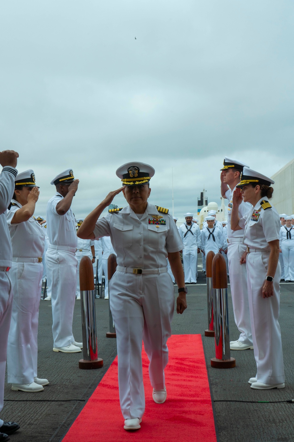 USNS Comfort Change of Command Ceremony