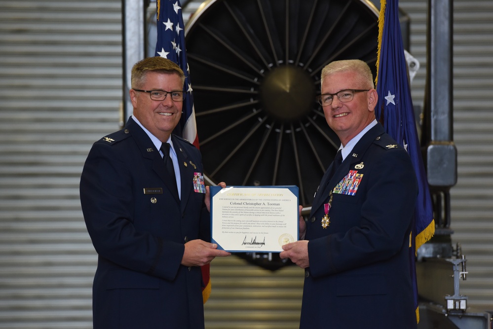 Col. Christopher Tooman's Retirement Ceremony