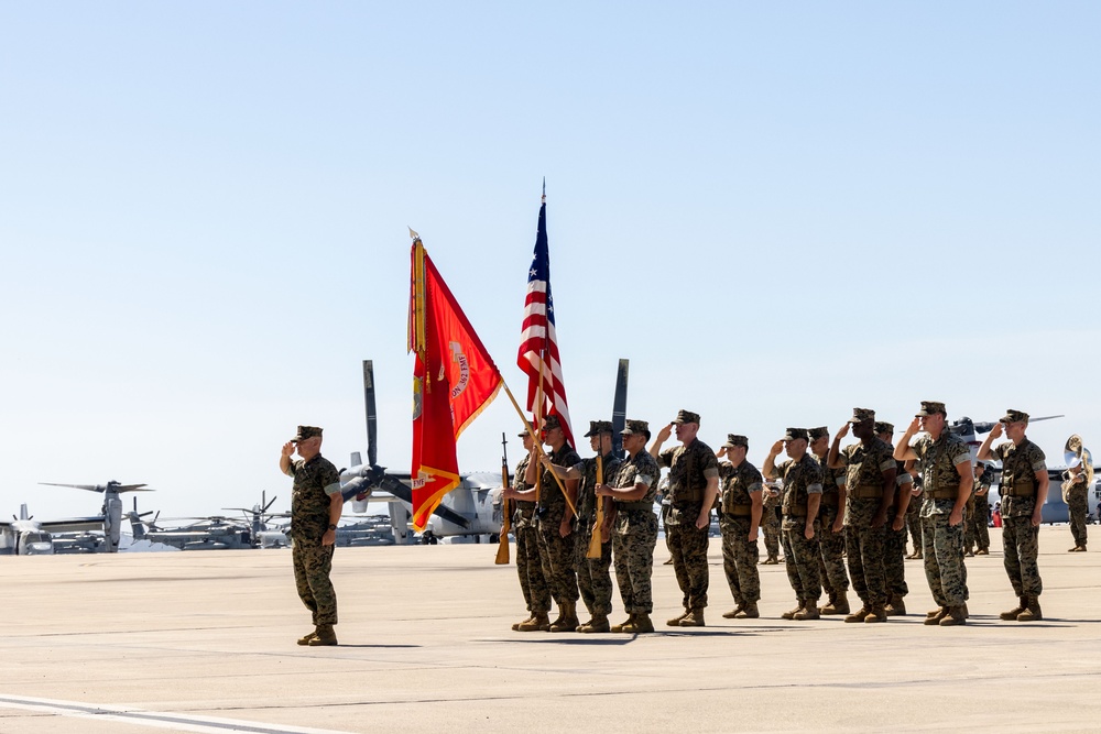 VMM-362 Change of Command