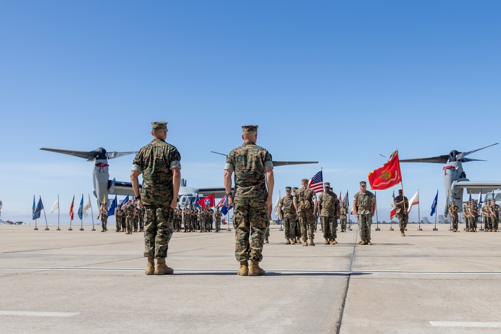 VMM-362 Change of Command