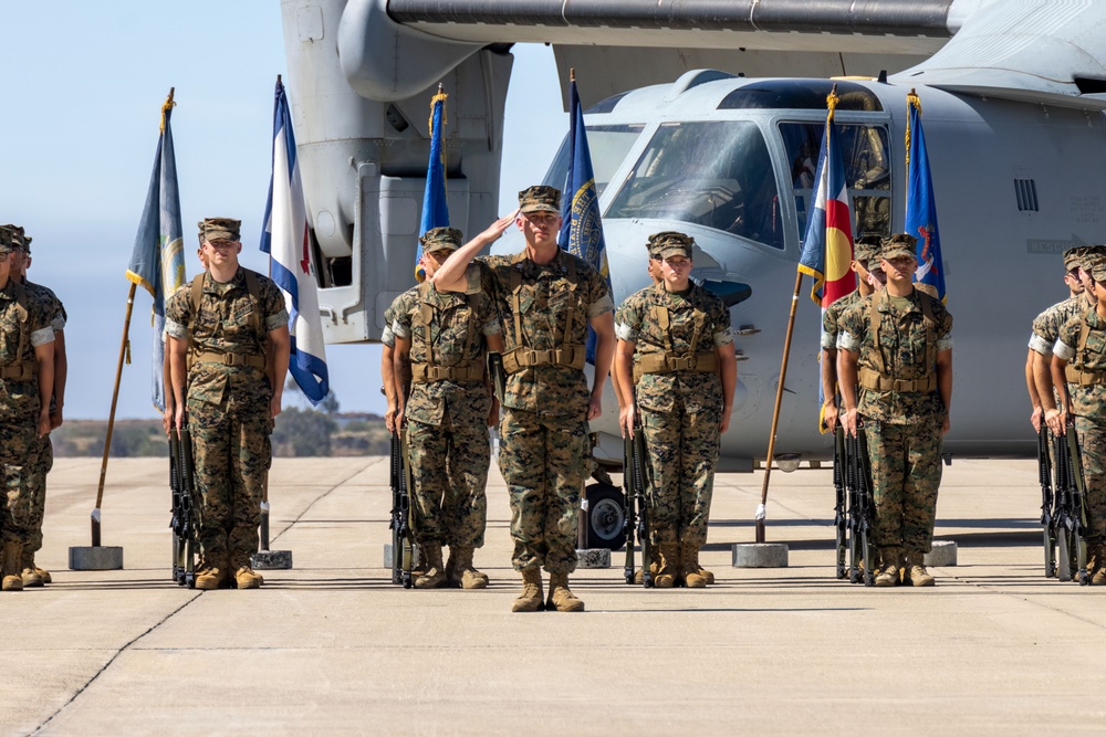 VMM-362 Change of Command