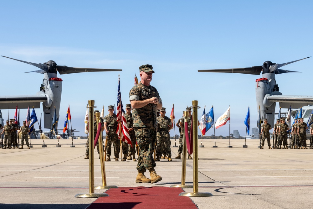 VMM-362 Change of Command