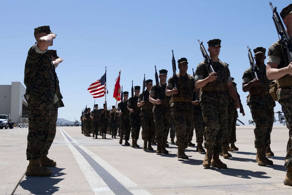 VMM-362 Change of Command