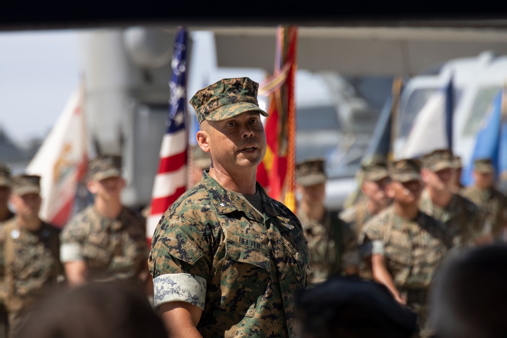 VMM-362 Change of Command