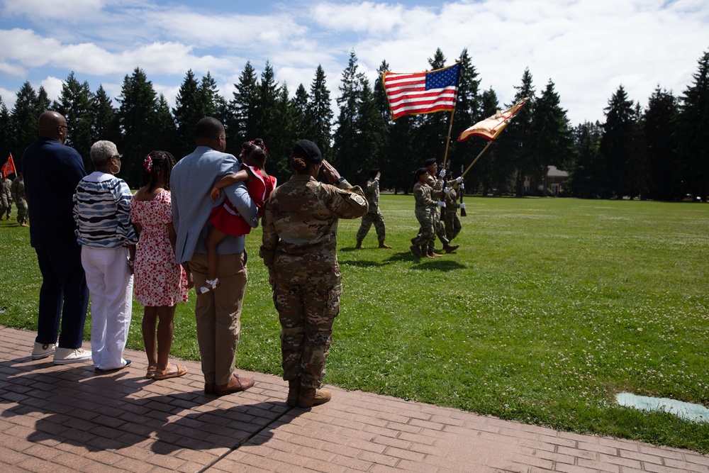 308th Brigade Support Battalion Change of Command
