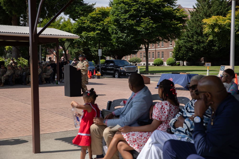 308th Brigade Support Battalion Change of Command
