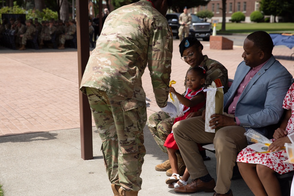 308th Brigade Support Battalion Change of Command