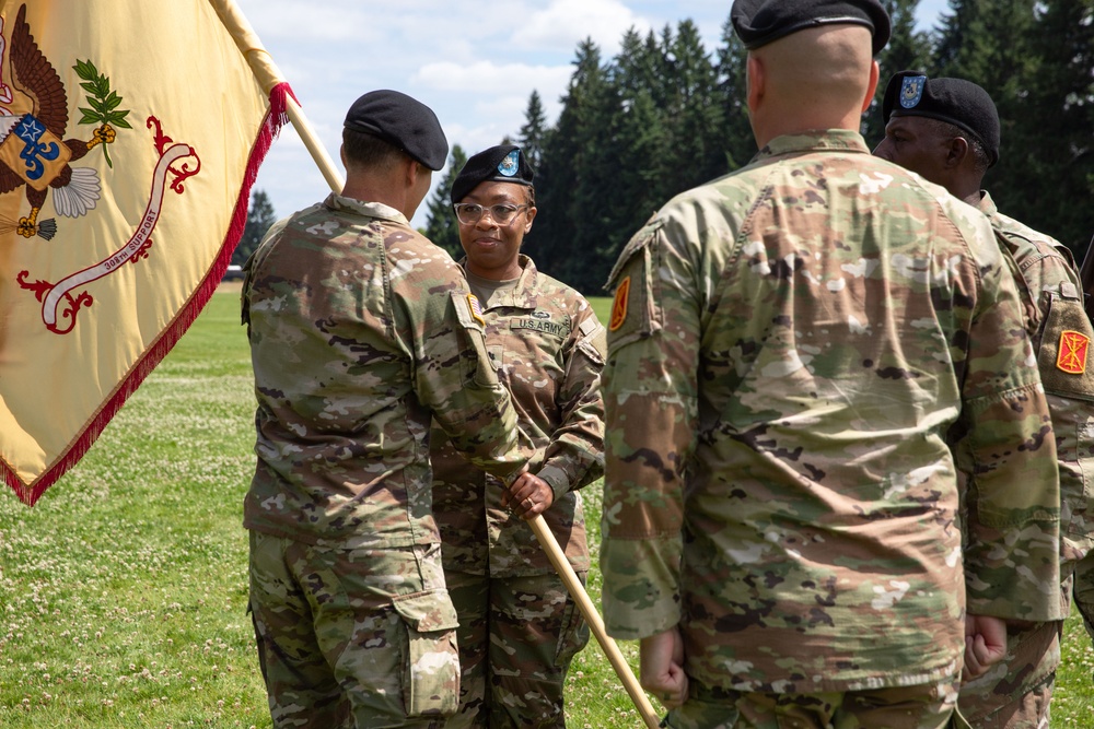 308th Brigade Support Battalion Change of Command