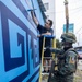 Sailors Paint Mural in Ecuador