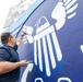 Sailors Paint Mural in Ecuador