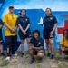 Sailors Paint Mural in Ecuador
