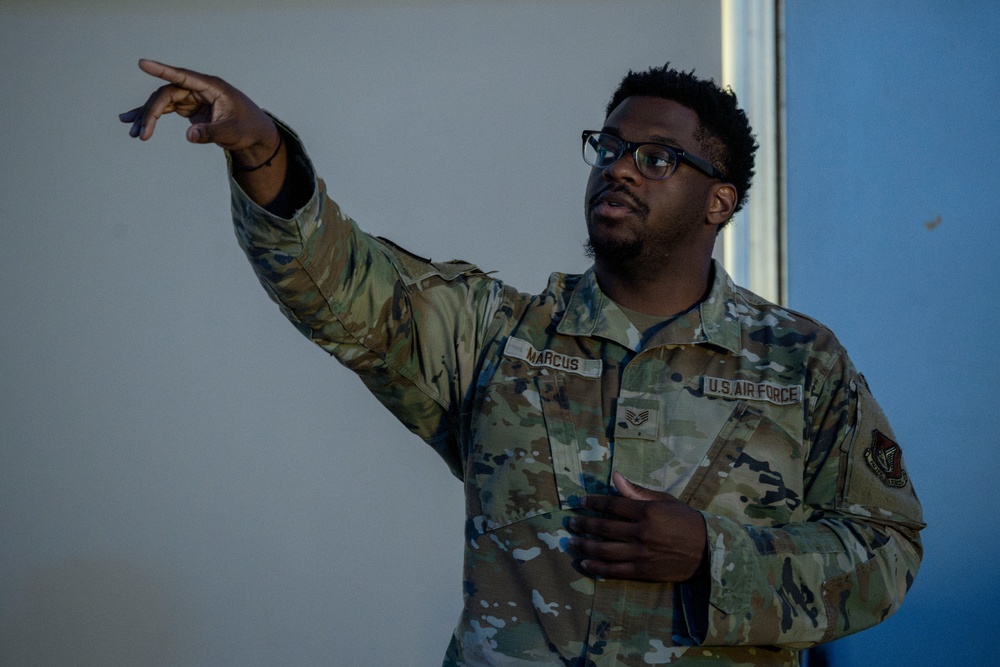 Airmen Attend Arrival Briefing for REFORPAC 2025 at Misawa Air Base