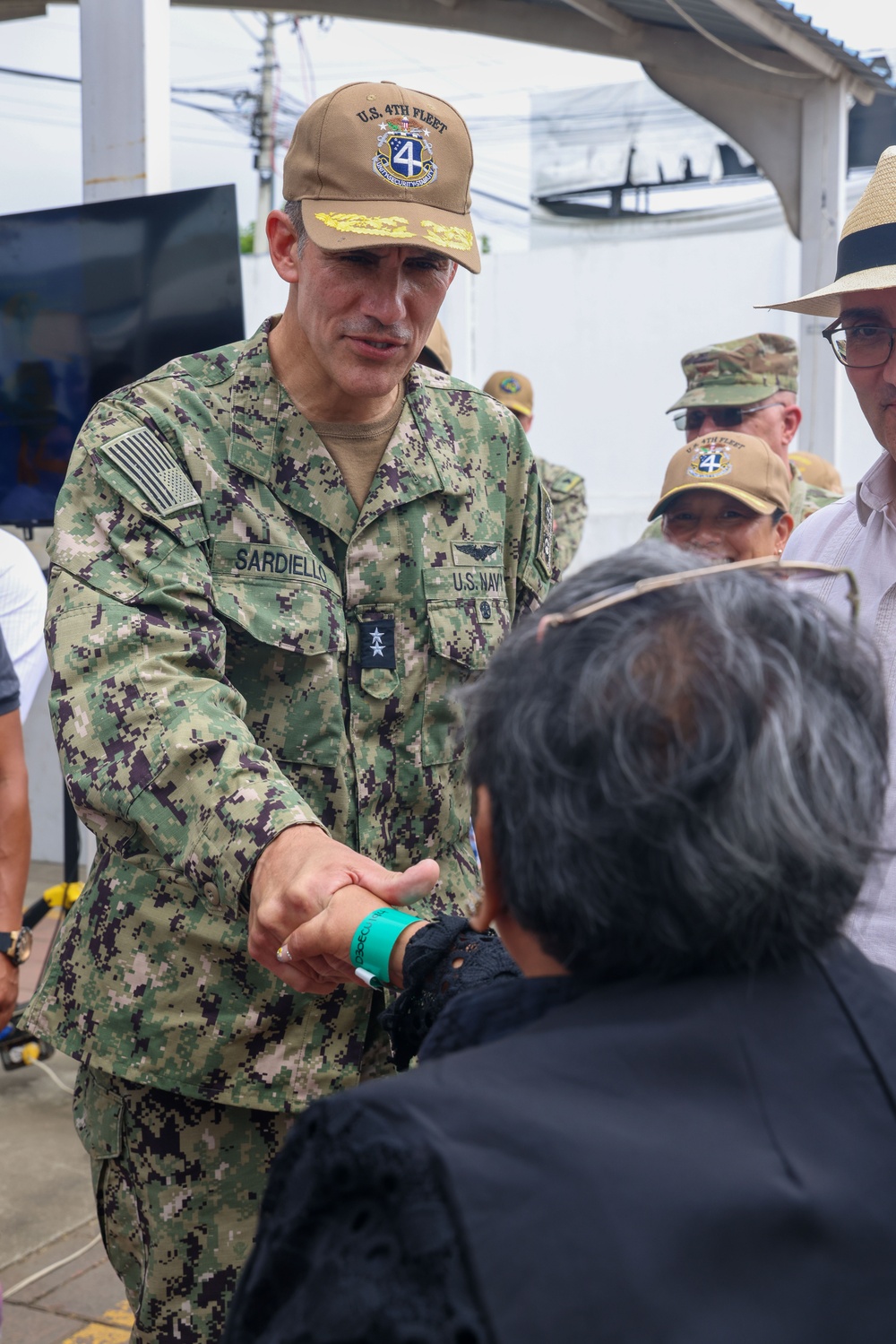 USNS Comfort Admiral Tour