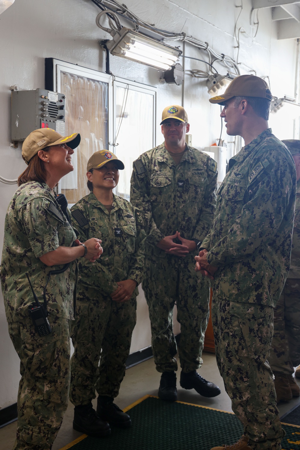 USNS Comfort Admiral Tour