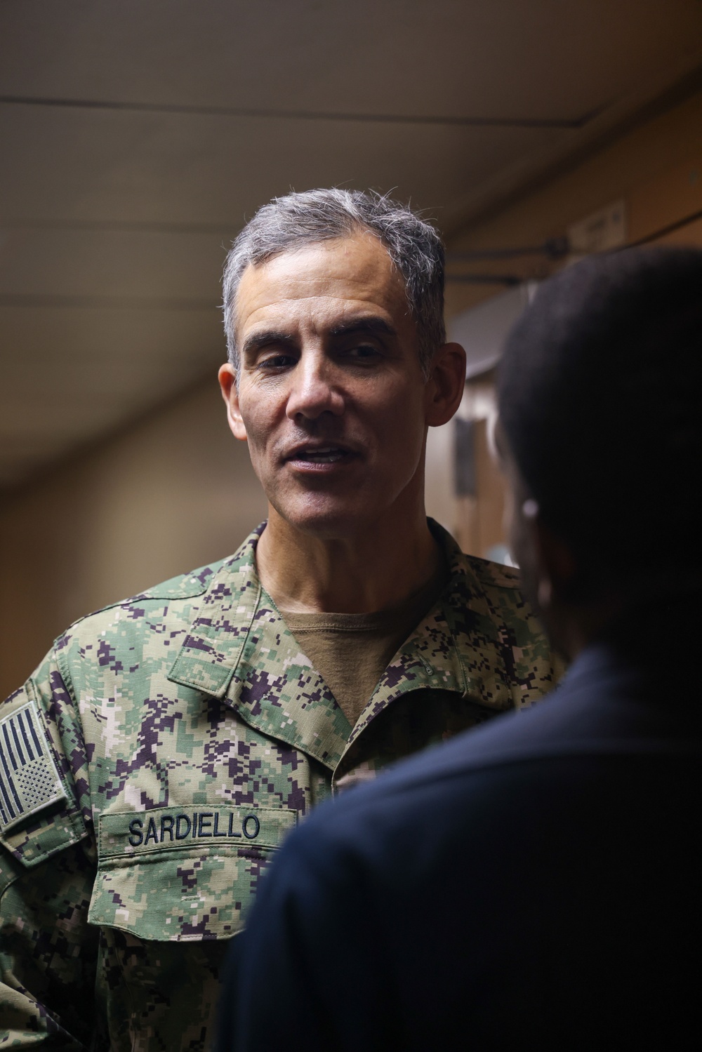 USNS Comfort Admiral Tour