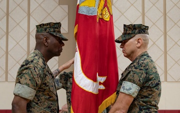 Camp Mujuk Change of Command Ceremony