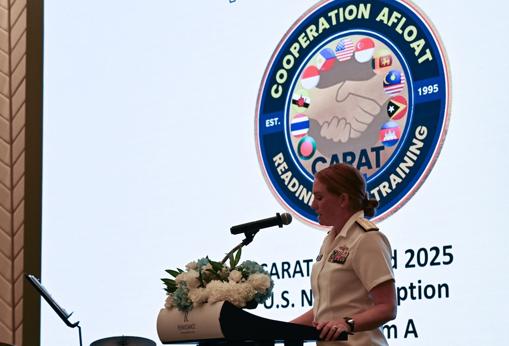 U.S. Navy Hosts a CARAT Thailand 2025 Banquet