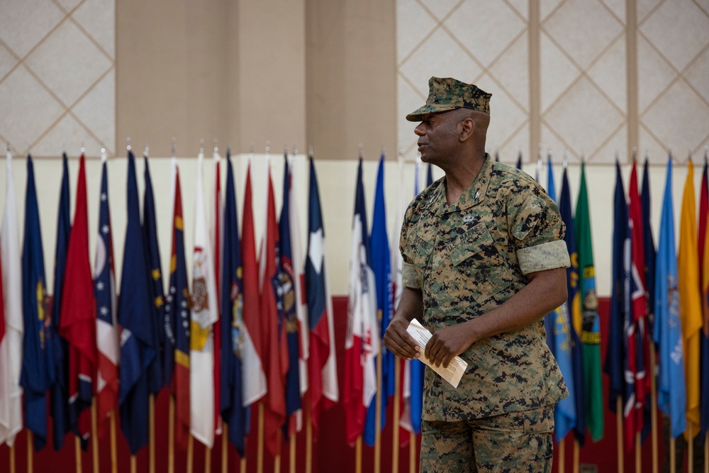 Camp Mujuk Change of Command Ceremony