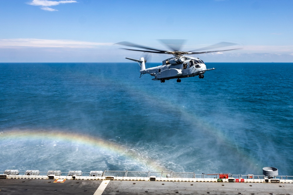 USS Iwo Jima Conducts Flight Operations